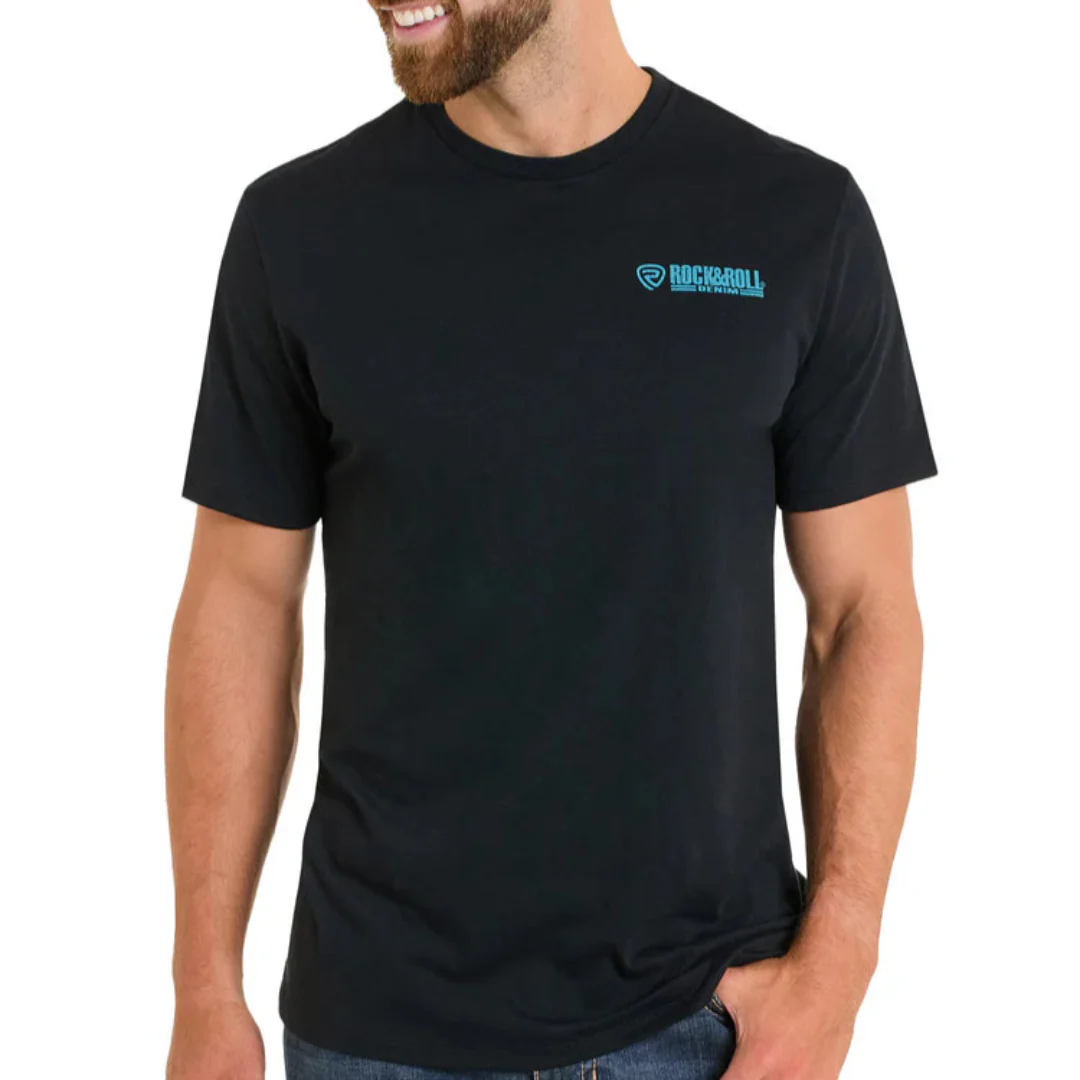 Rock & Roll Denim Unisex Bull Skeleton T-Shirt