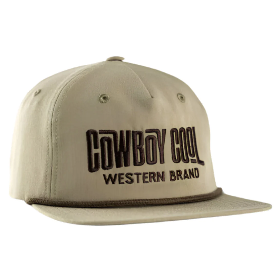 Cowboy Cool Men's Wave Rider Rope Snap Back Cap