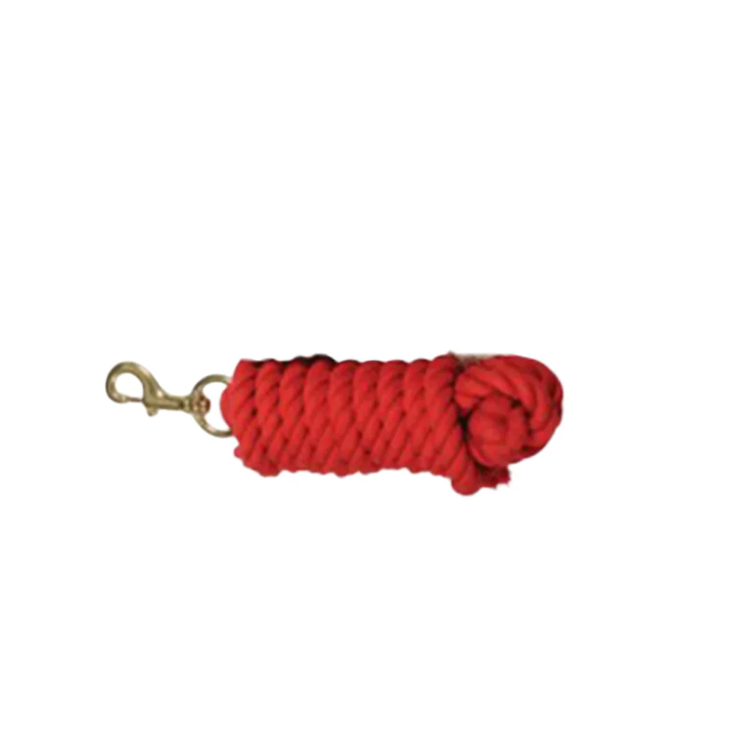 Western Rawhide Cotton Lead Rope with Bull Snap