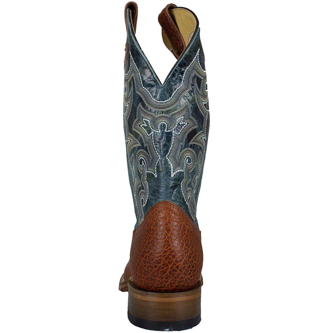 Boulet Men's Distressed Leather Cowboy Boots