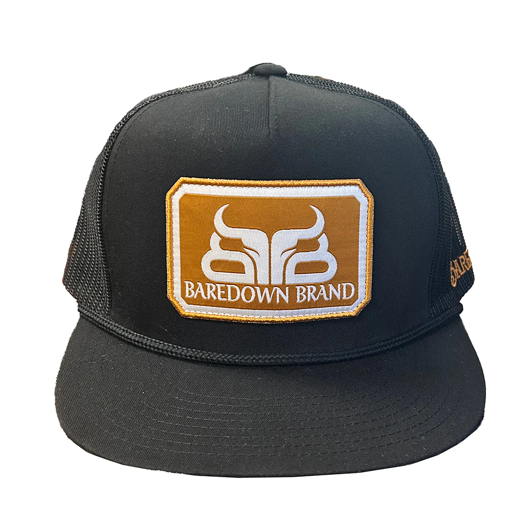 Baredown Brand Unisex Outlaw Patch Cap