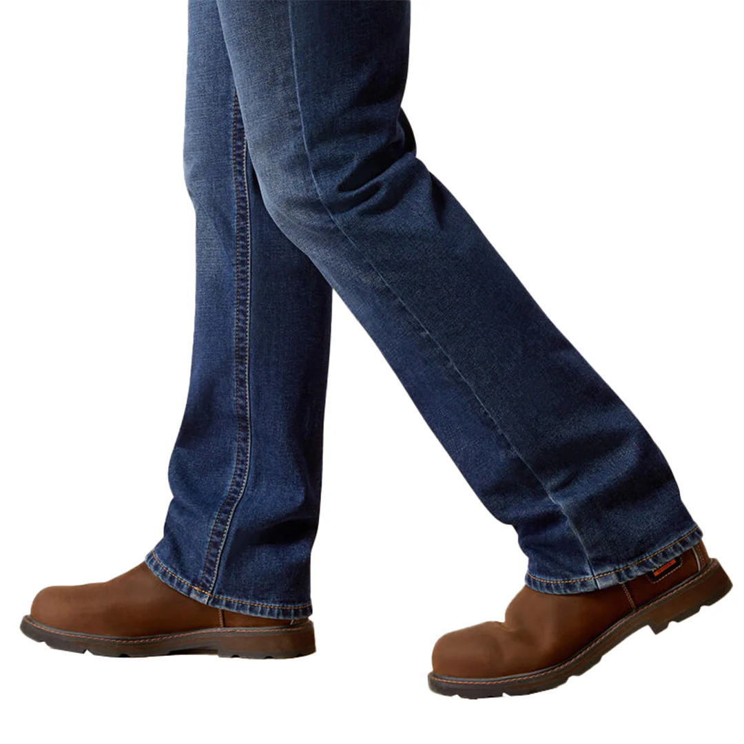Ariat Men's Rebar M4 Relaxed Acclimatize Bootcut Jeans
