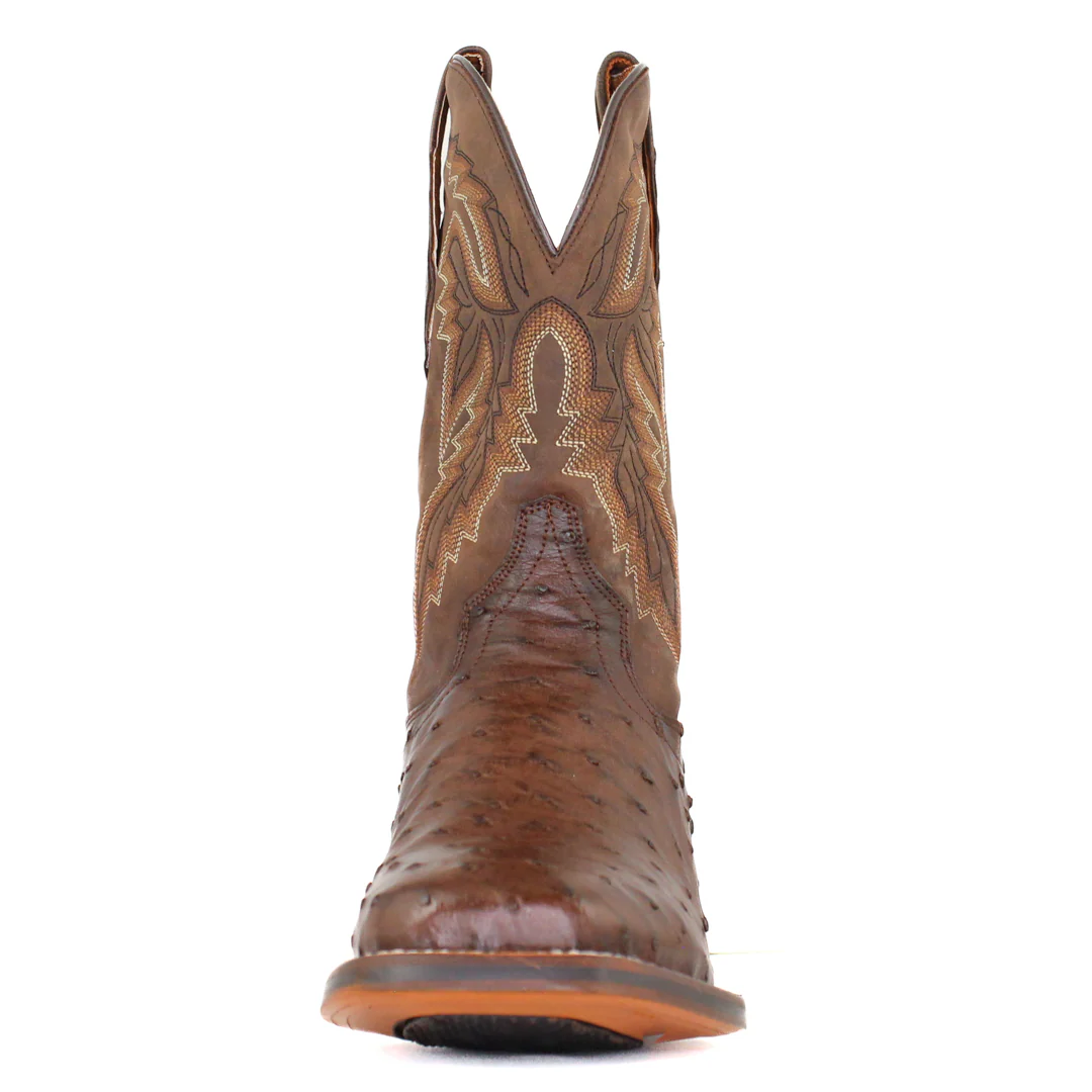 Dan Post Men's Alamosa Full Quill Ostrich Cowboy Boots
