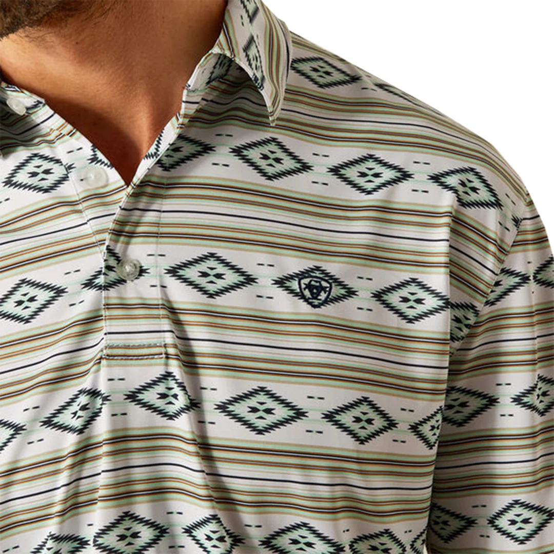 Ariat Men's All Over Print Polo