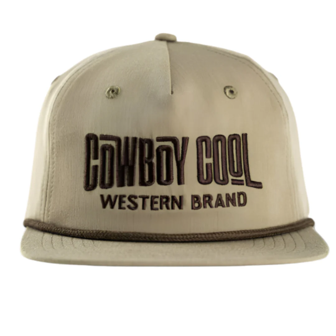Cowboy Cool Men's Wave Rider Rope Snap Back Cap