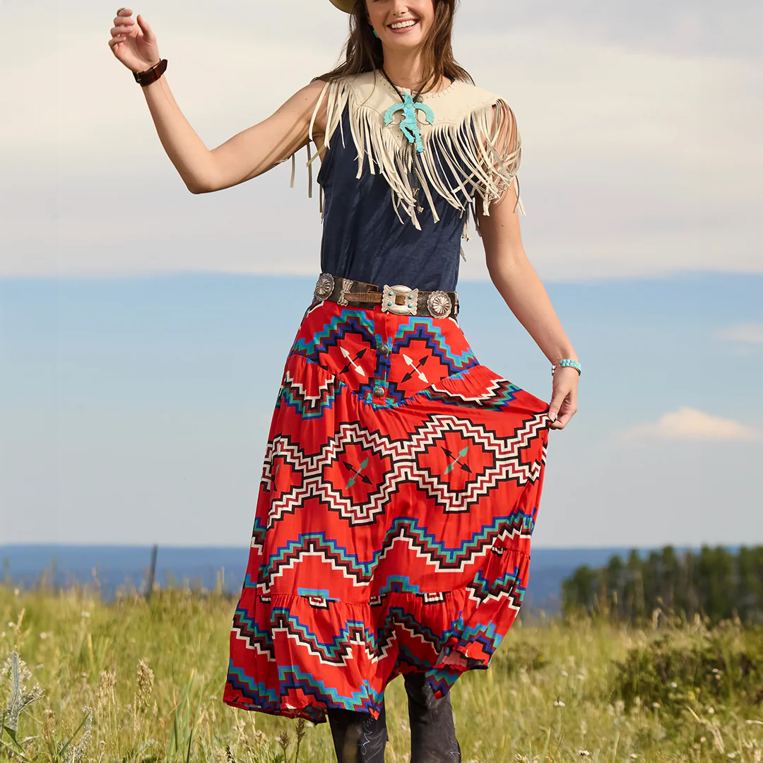 Double D Ranch Women's Fire Weaver Skirt