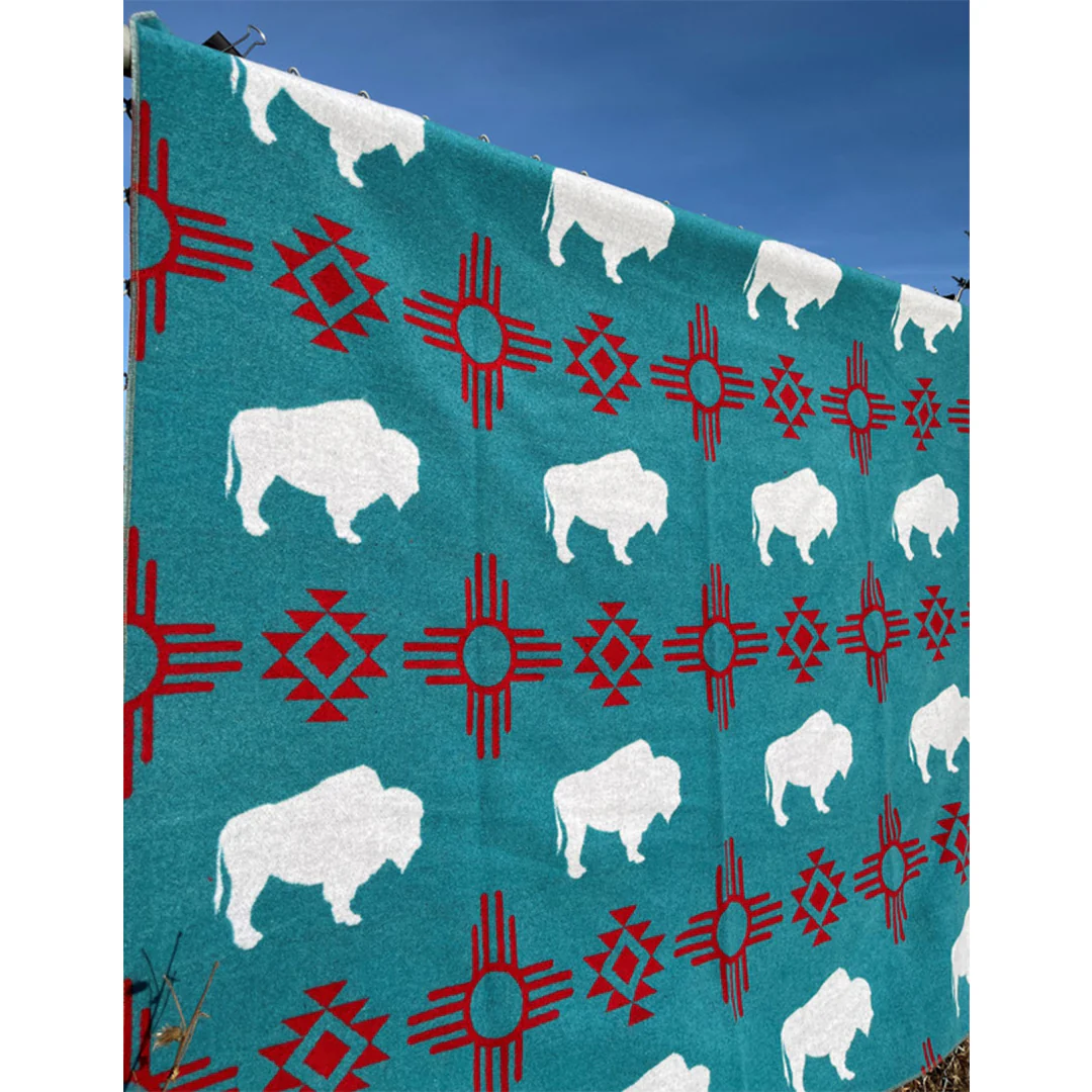Western Varieties Buffalo Cross Premium Throw Blanket