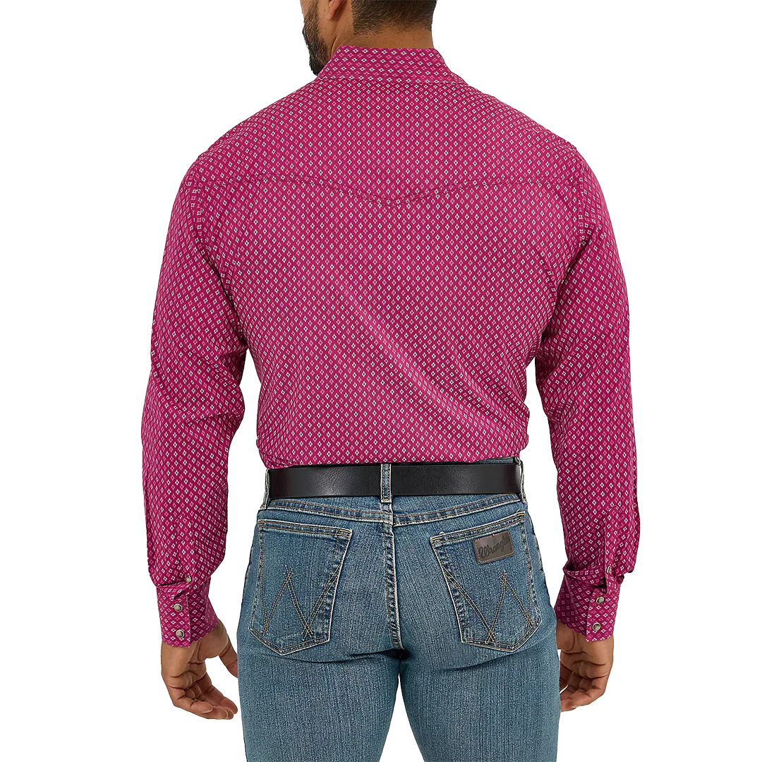 Wrangler Men's 20X Competition Advanced Comfort Long Sleeve Snap Shirt