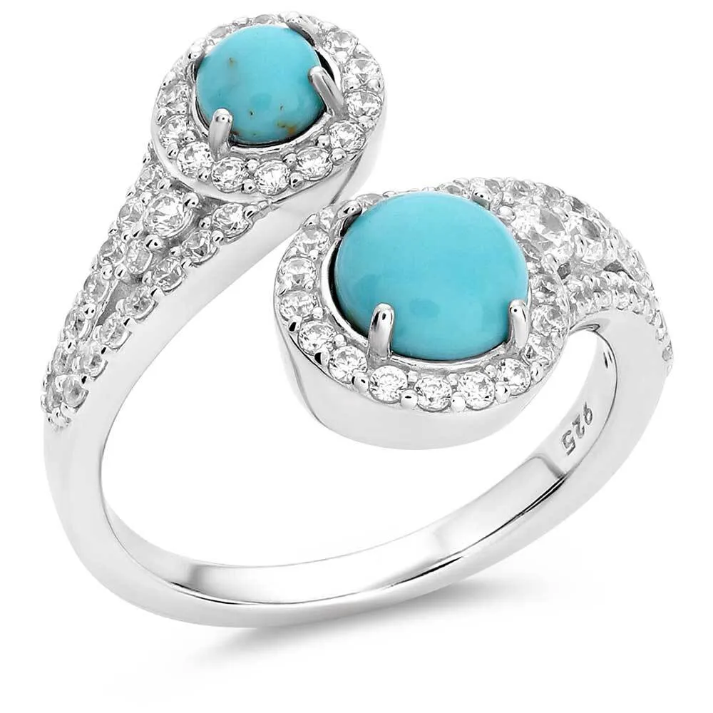Montana Silversmiths Fearless Luster Turquoise Ring