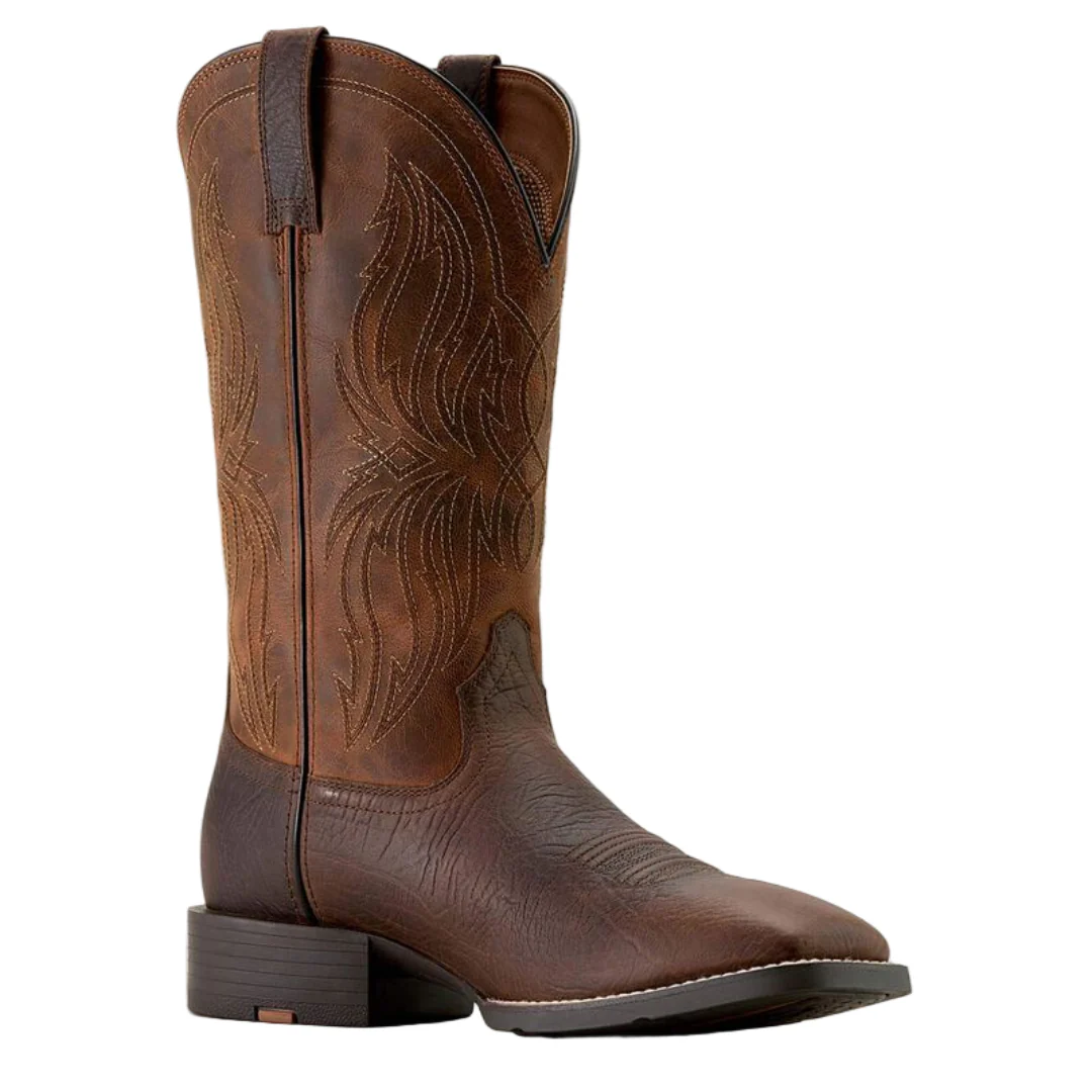 Ariat Men's Sport Rustler Wide Square Toe Cowboy Boots