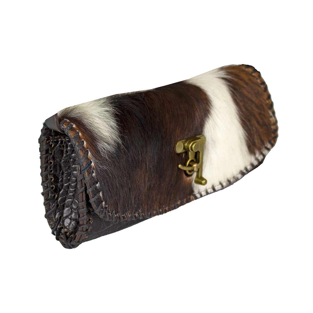 Juan Antonio Hair-On-Hide Crossbody Clutch