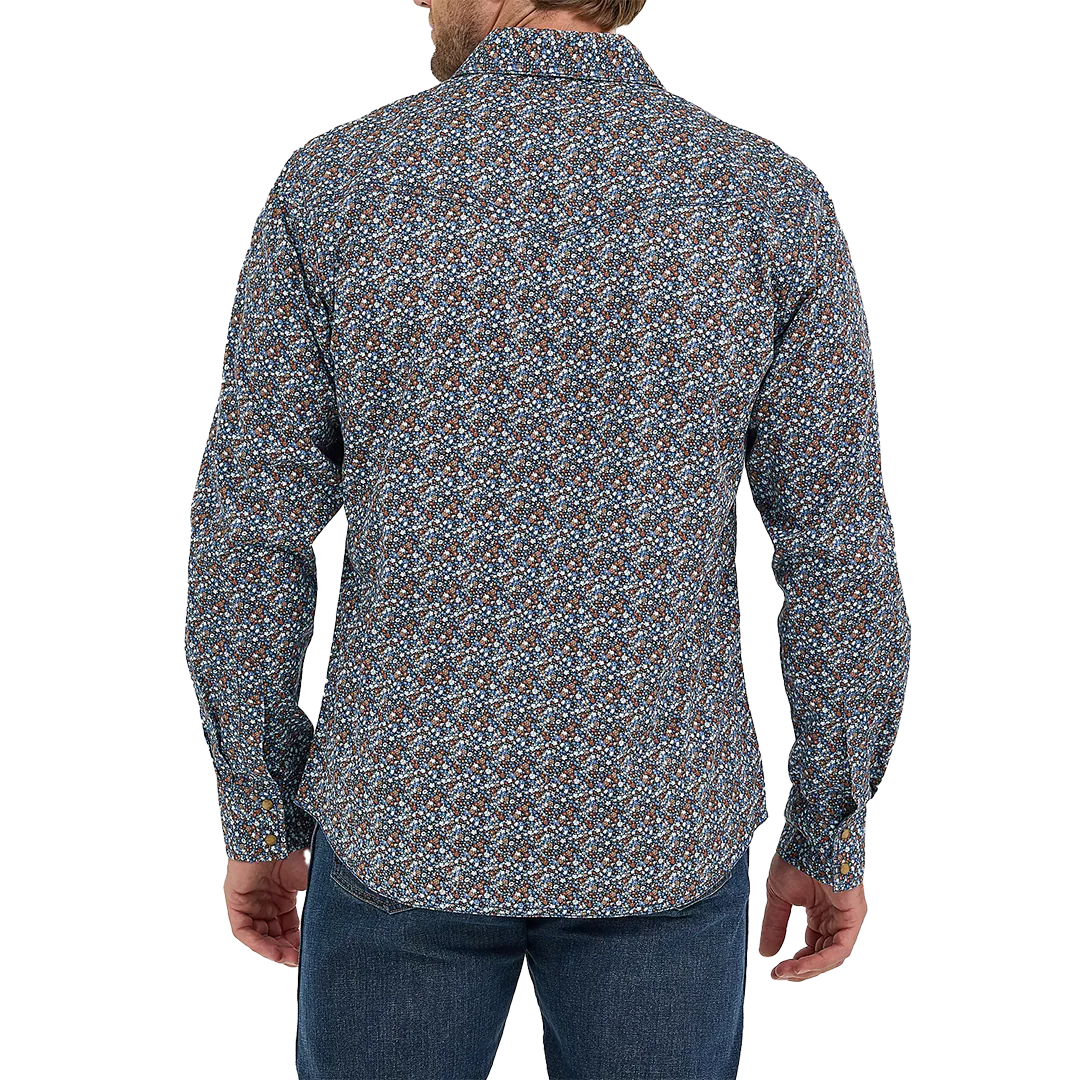 Wrangler Men's Retro Premium Long Sleeve Snap Shirt