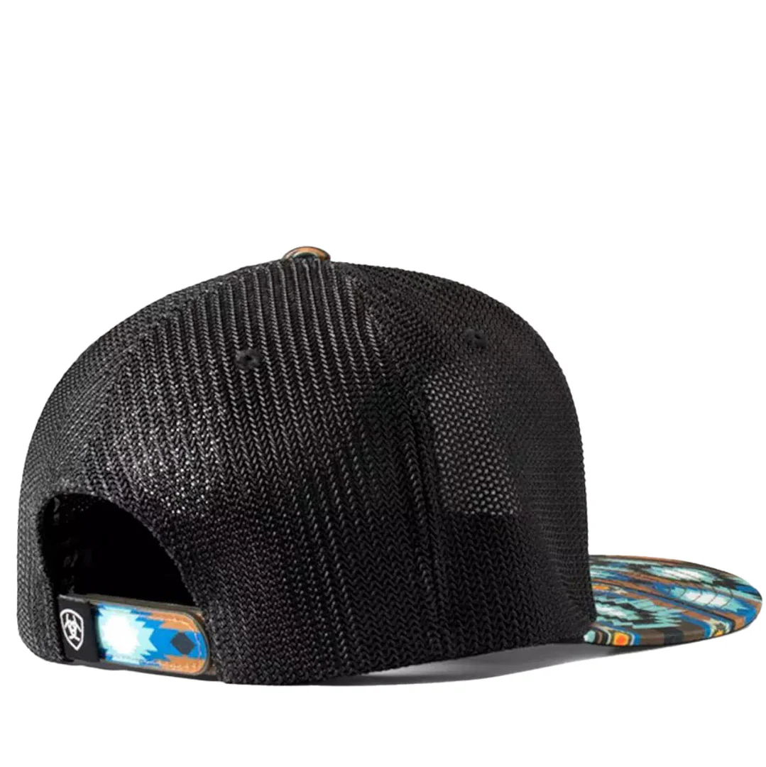 Ariat Youth Aztec Logo Patch Snap Back Cap