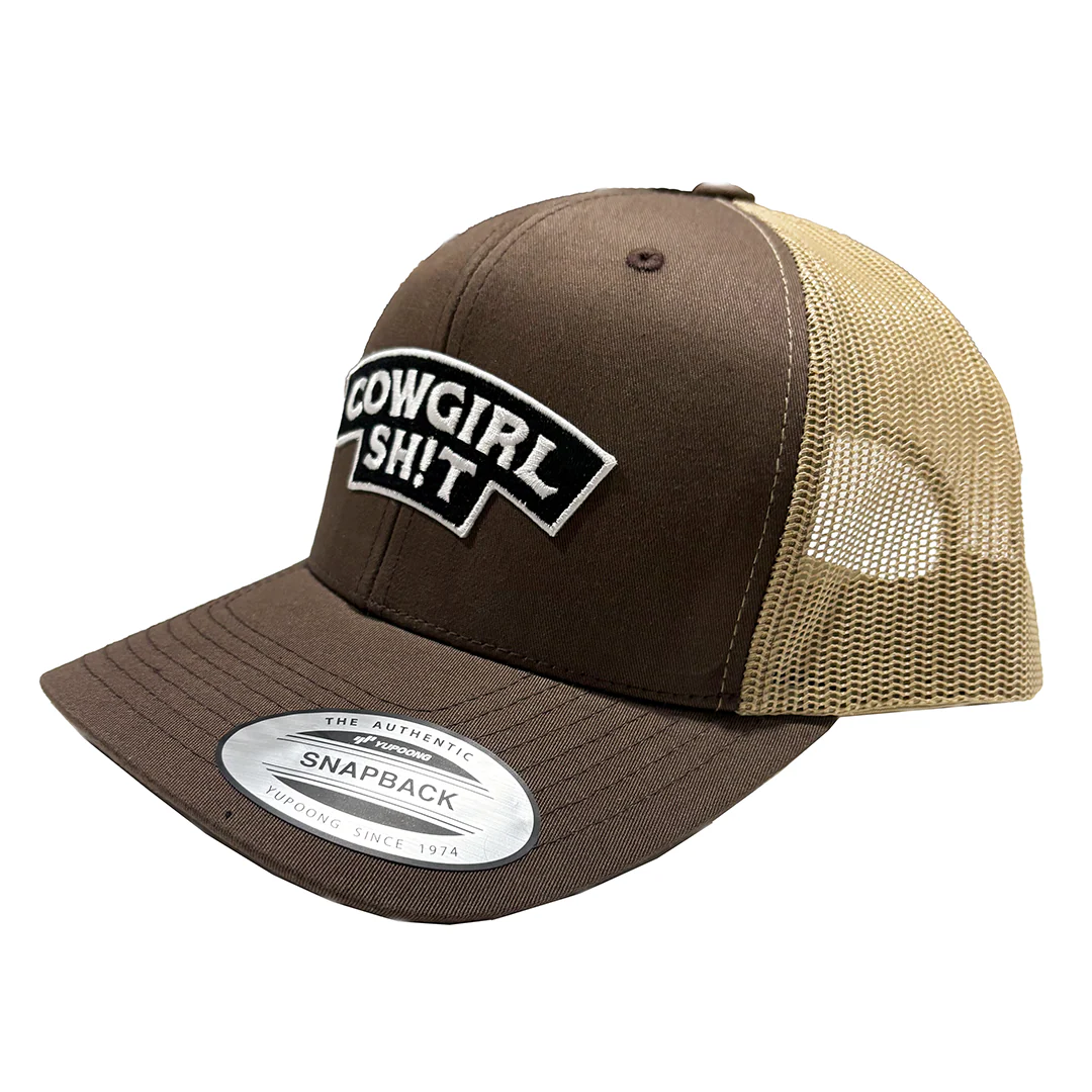 Cowboy Sh!t Women's Cowgirl Sh*t - Snap Back Cap
