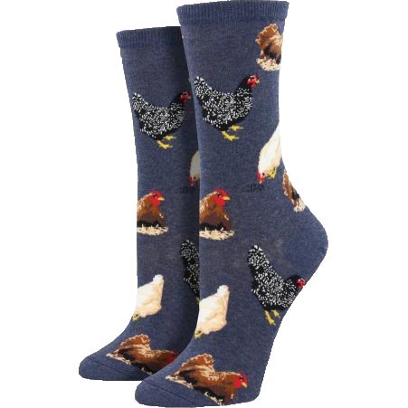 Socksmith Women's Hen House Crew Socks