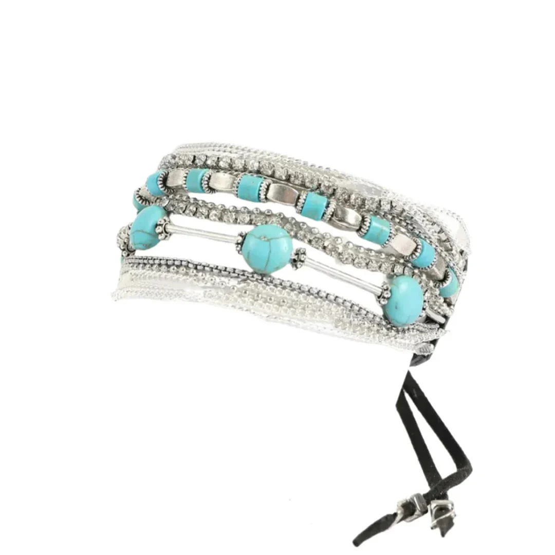 Cowgirl Confetti Women's Multi Layered Cuff