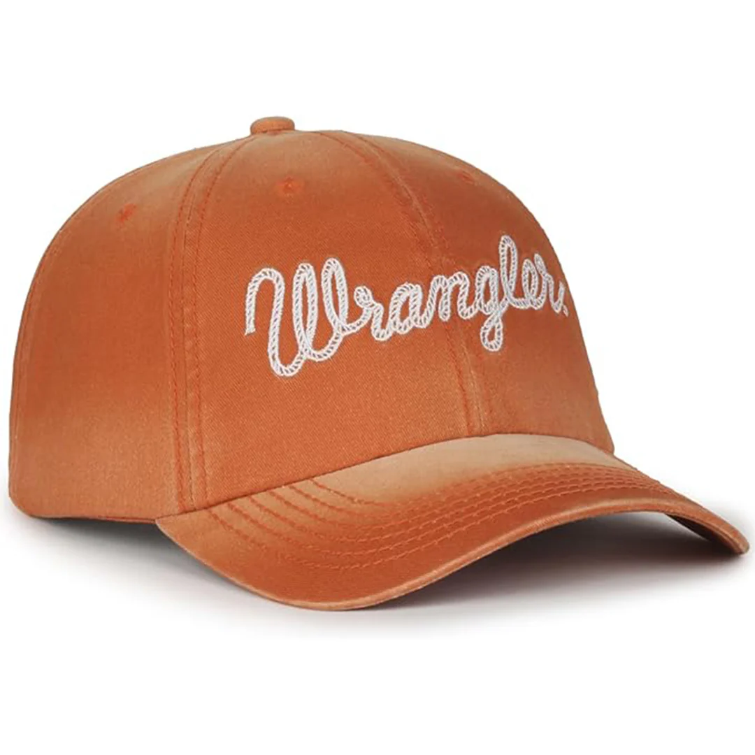 Wrangler Unisex Pig-Dye Logo Cap