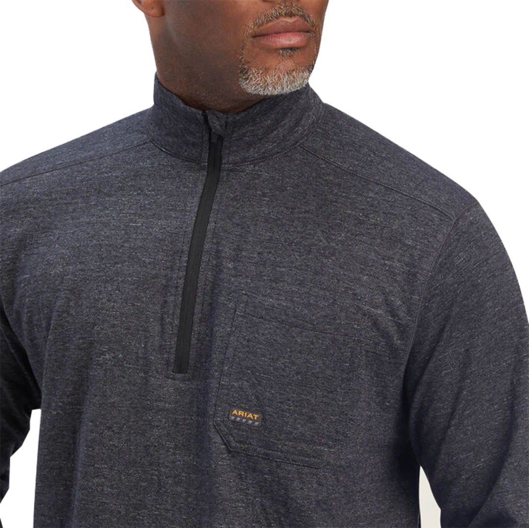 Ariat Men's Rebar Foundation 1/4 Zip Shirt