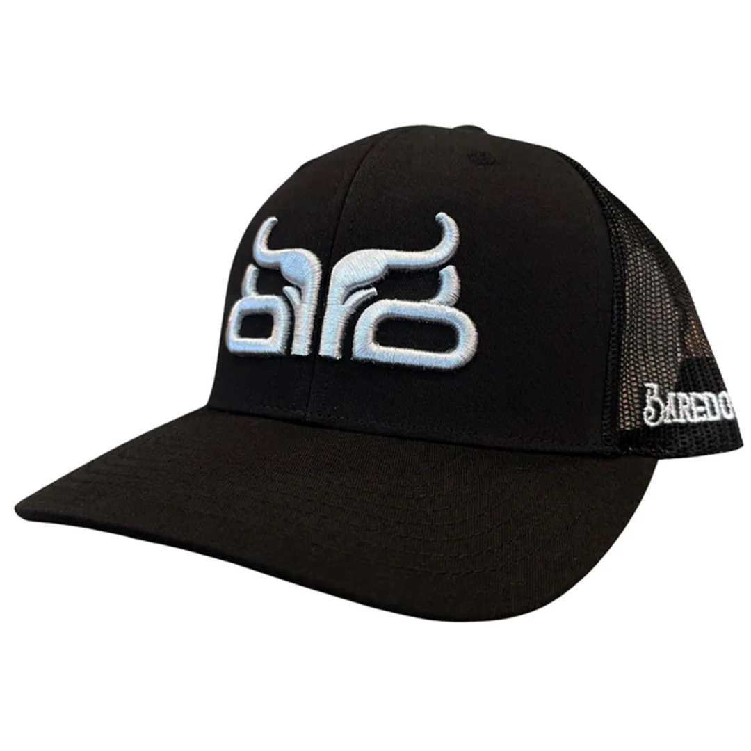 Baredown Brand Unisex Black Logo Cap