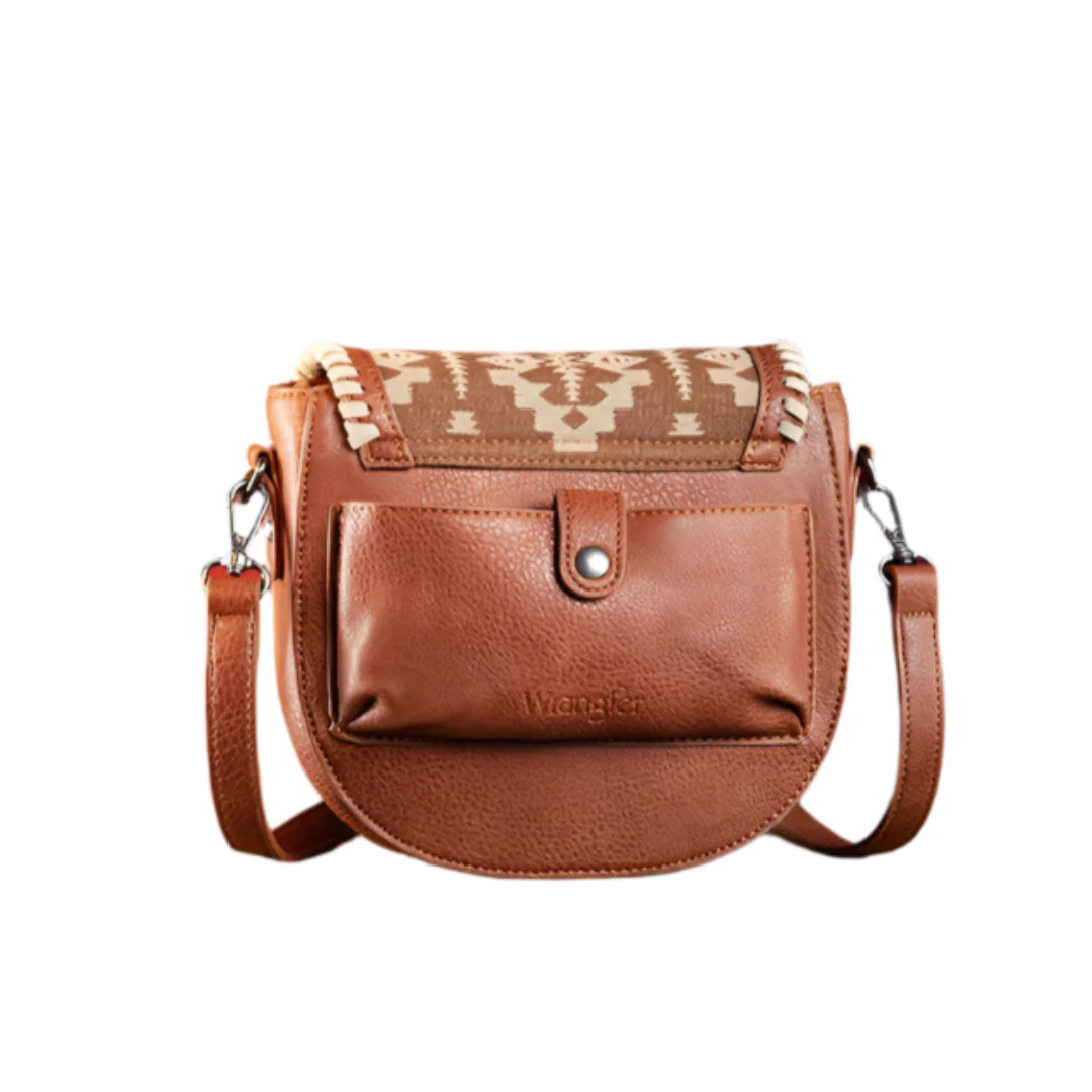 Wrangler Women's Aztec Print Mini Crossbody Purse