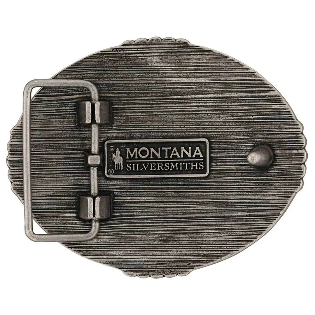 Montana Silversmiths Sunrise Bronco Attitude Buckle