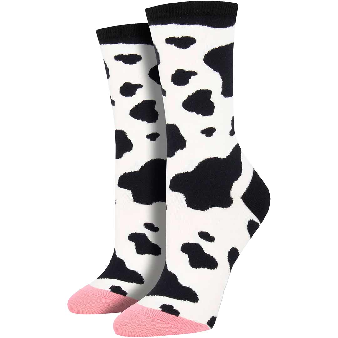 Socksmith Women's Moooo! Crew Socks