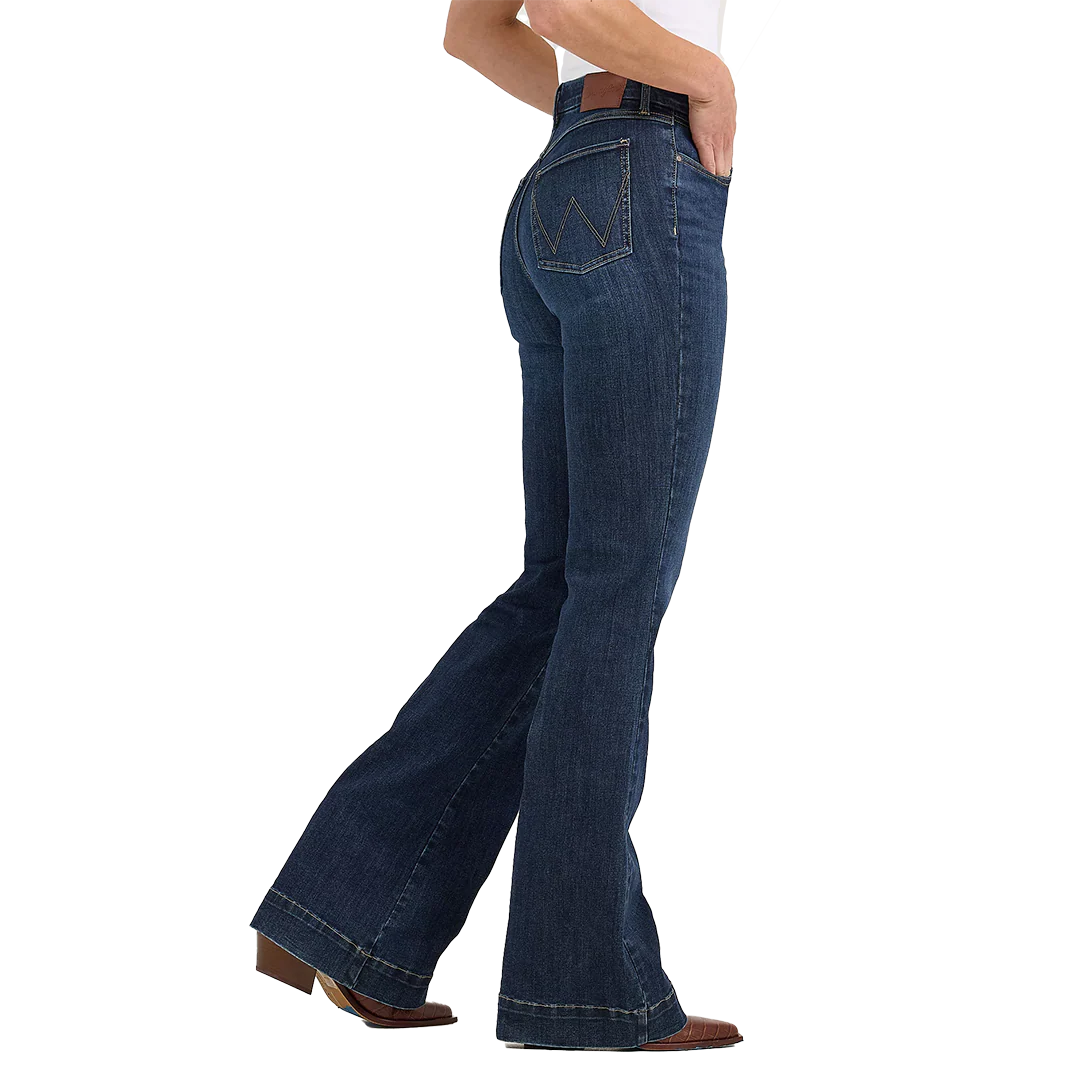 Wrangler Women's Bespoke High Rise Trouser Jeans