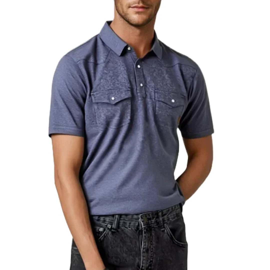 Ariat Men's Retro Western Button Polo