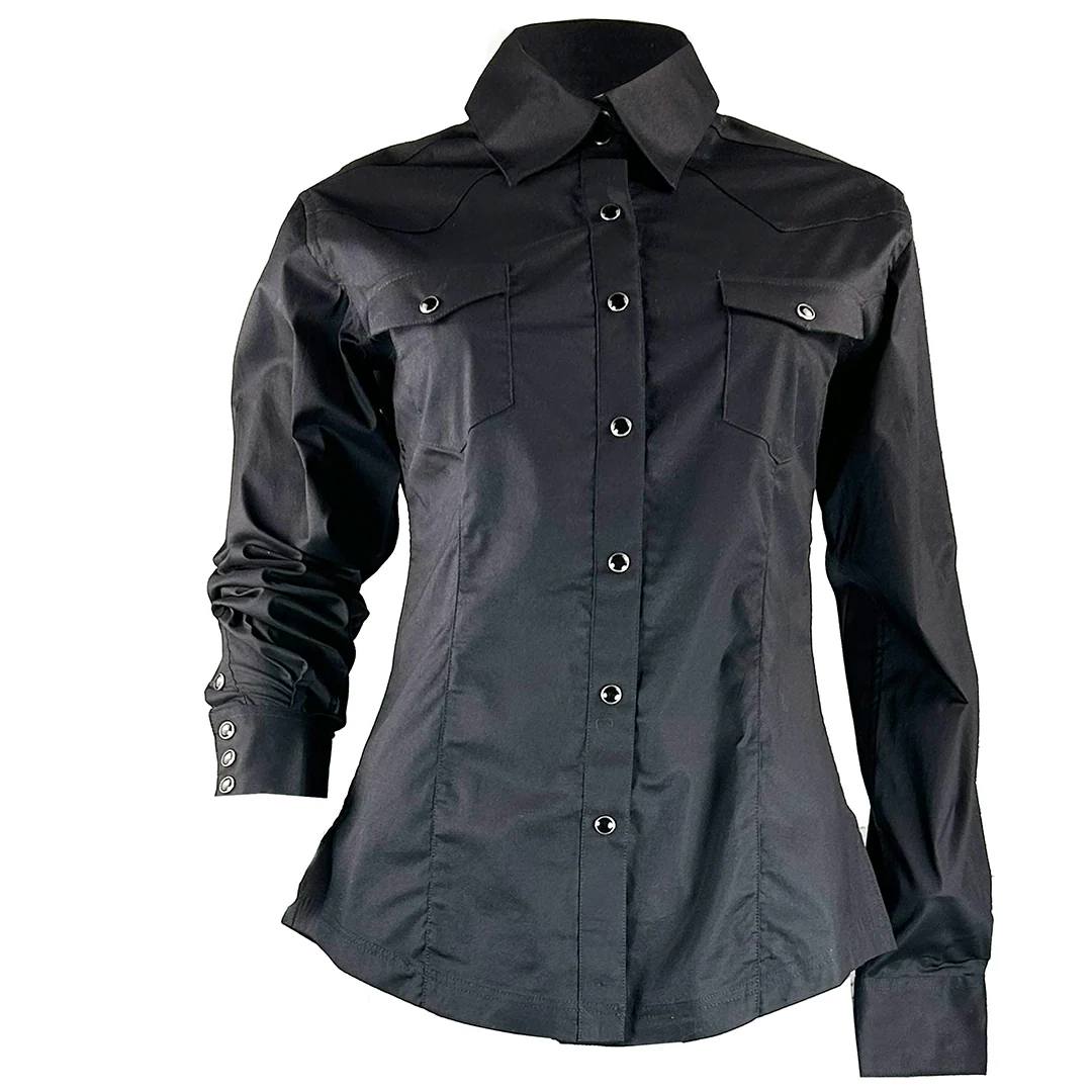 Panhandle Women's Western Long Sleeve Snap Shirt