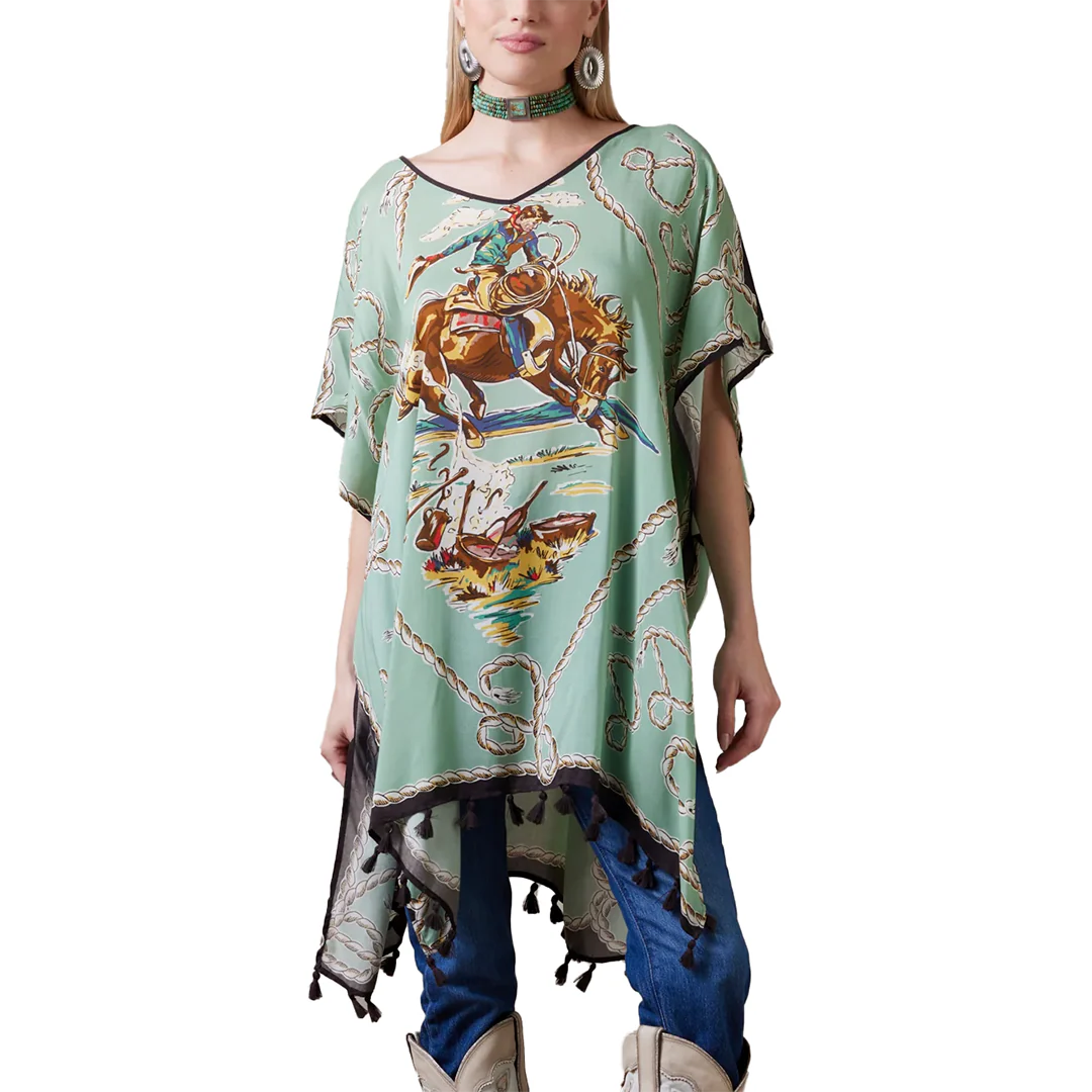 Double D Ranch Women's Romance & Rustlers Poncho