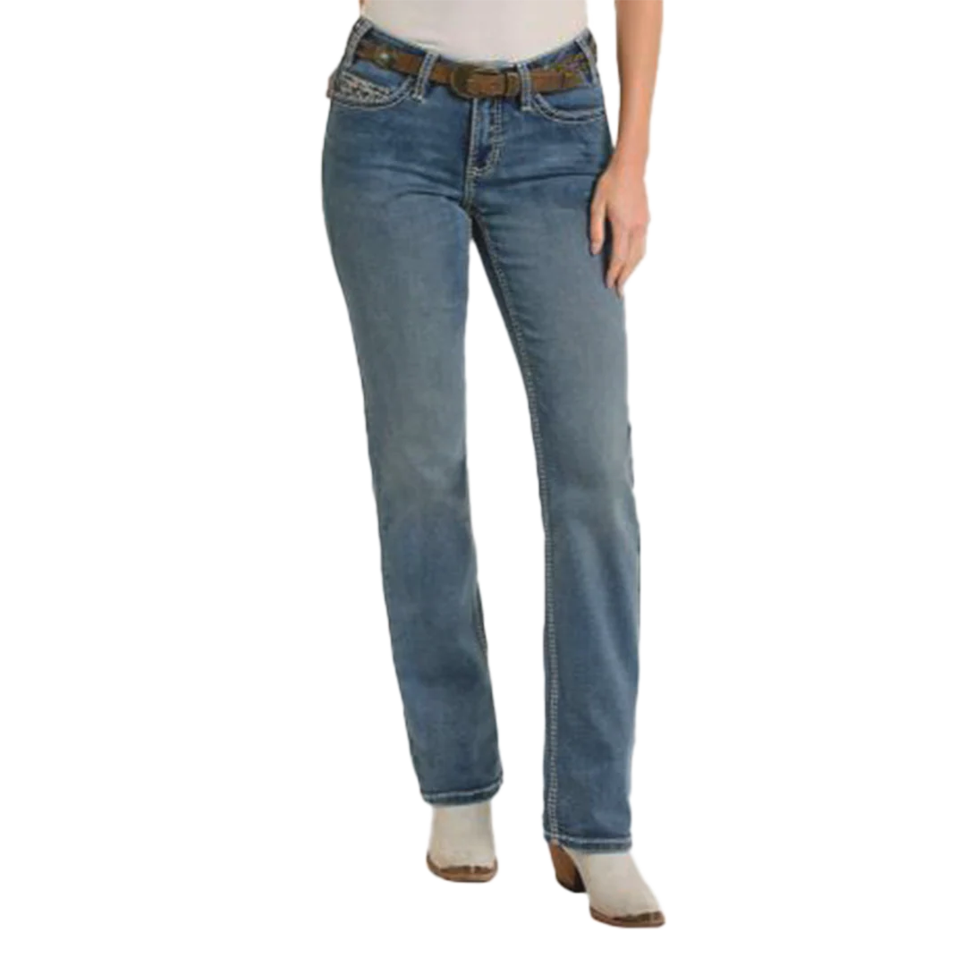 Rock & Roll Denim Women's Steer Head Bootcut Jeans