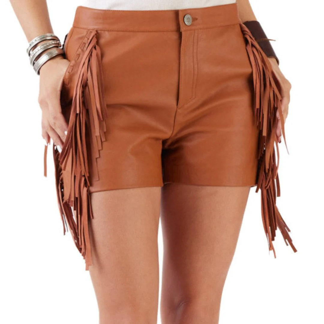 Double D Ranch Women's Sonora Leather Shorts