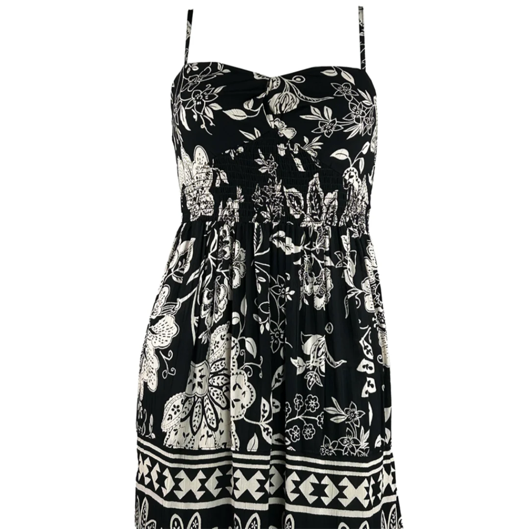 Angie Clothes Women's Flowers Maxi Dress