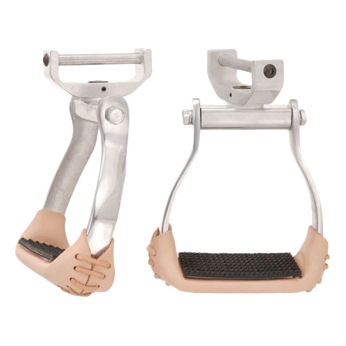 Tough-1 Aluminum Swivel and Lock Stirrups