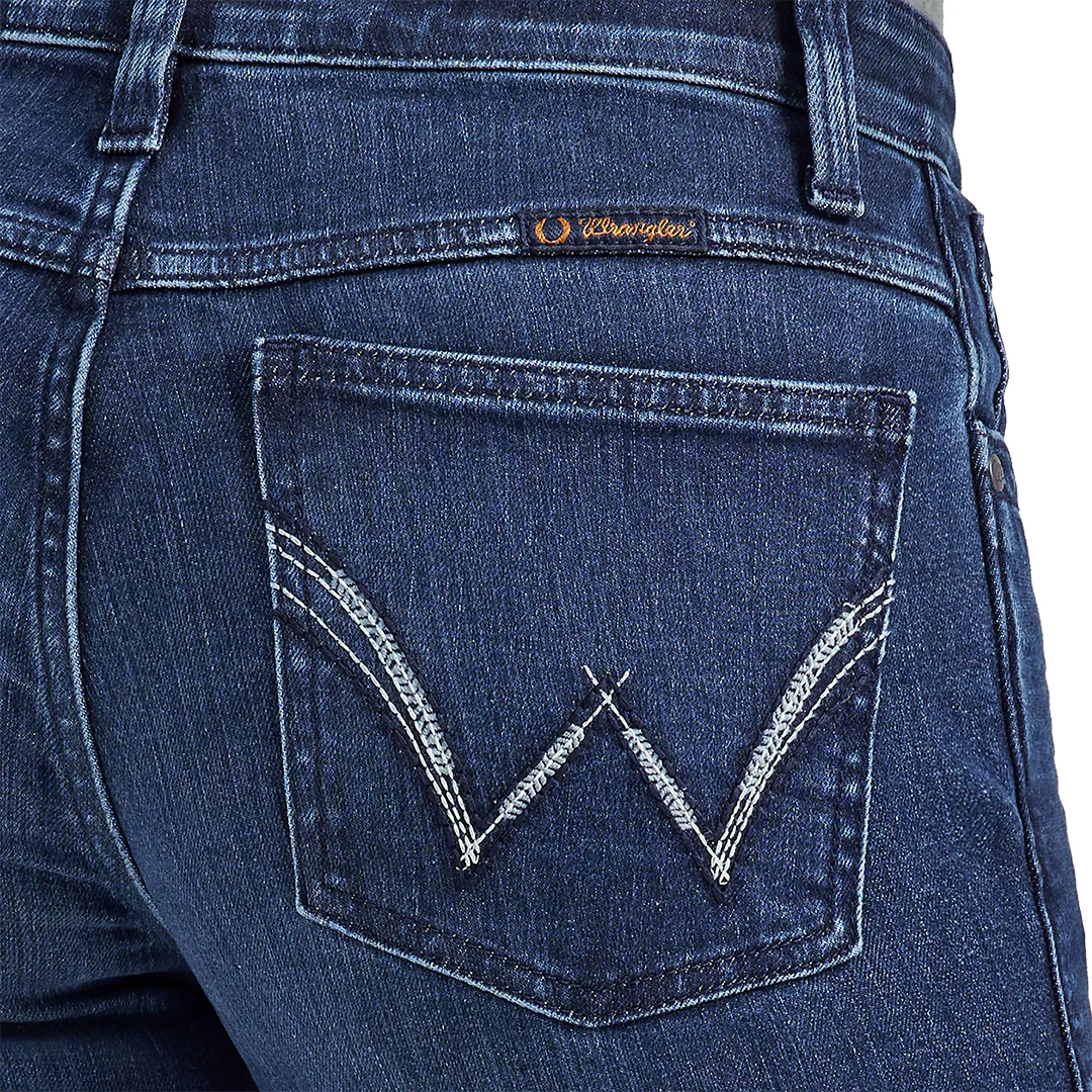 Wrangler Women's Ultimate Riding Q-Baby Maggie Mid-Rise Bootcut Jeans