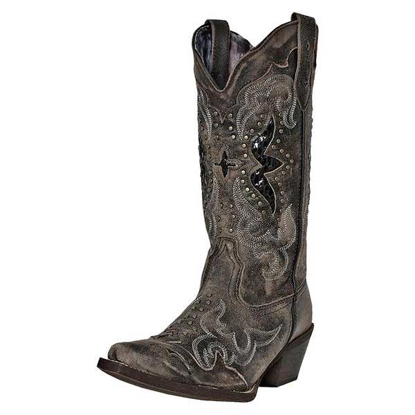 Laredo Women's Lucretia Snip Toe Cowgirl Boots