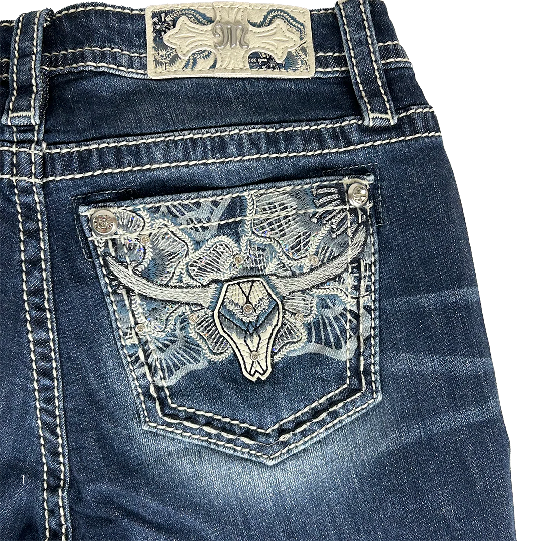 Miss Me Women's Steer Head Bootcut Jeans