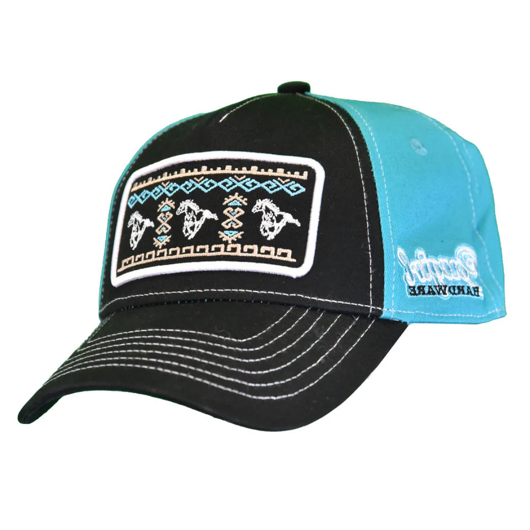 Cowgirl Hardware Girls' Aztec Horse Cap