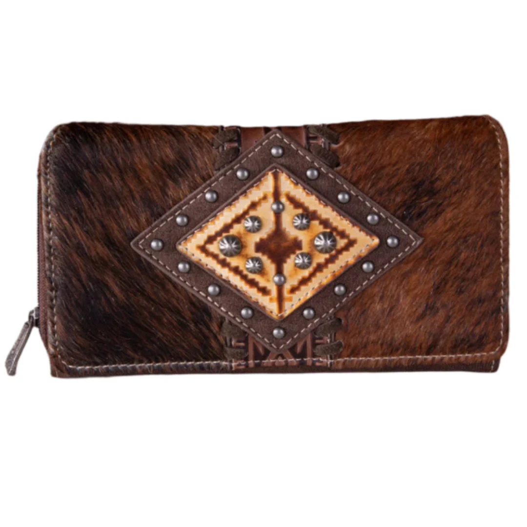 Trinity Ranch Cowhide Wallet