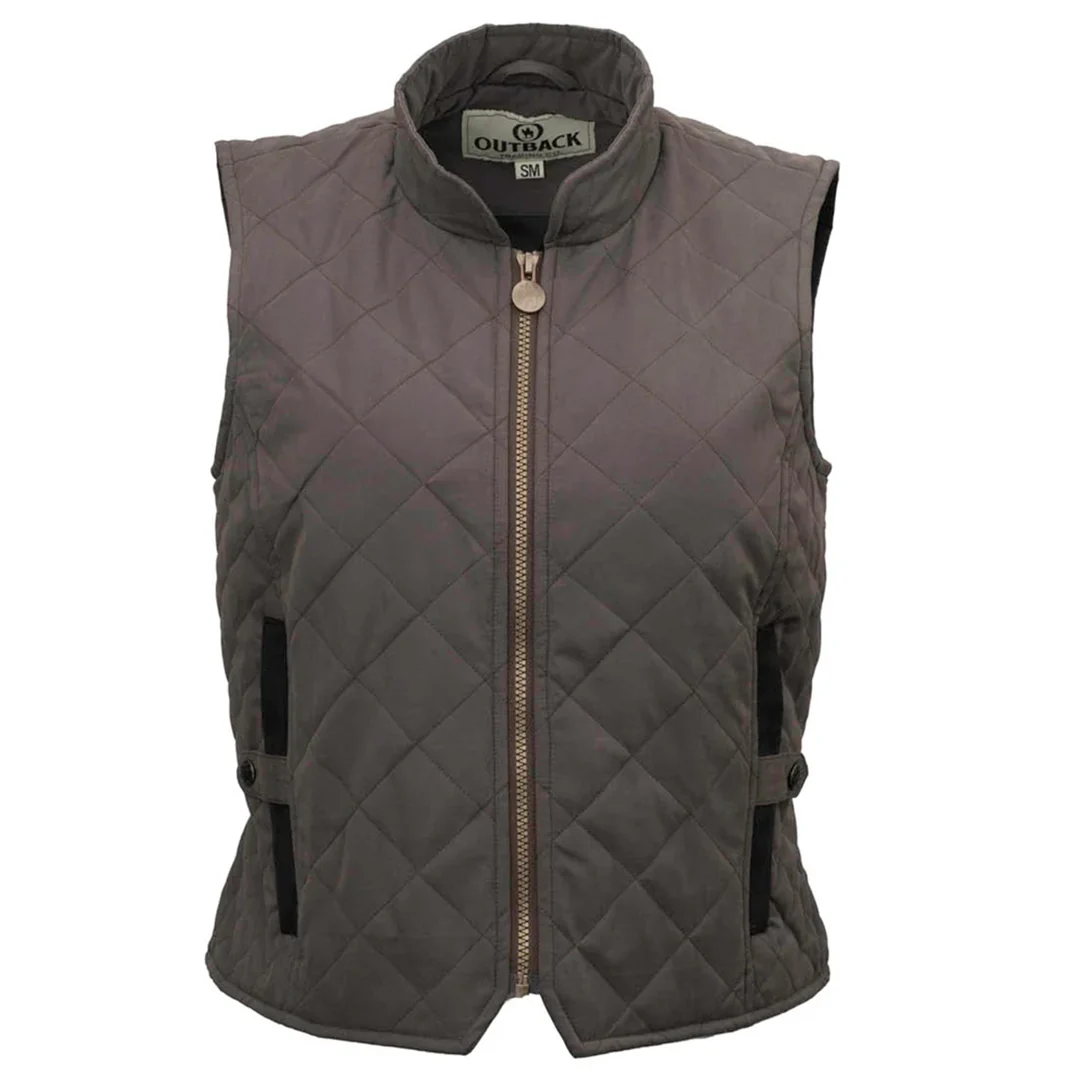 Outback Trading Co. Women's Quilted Riding Vest