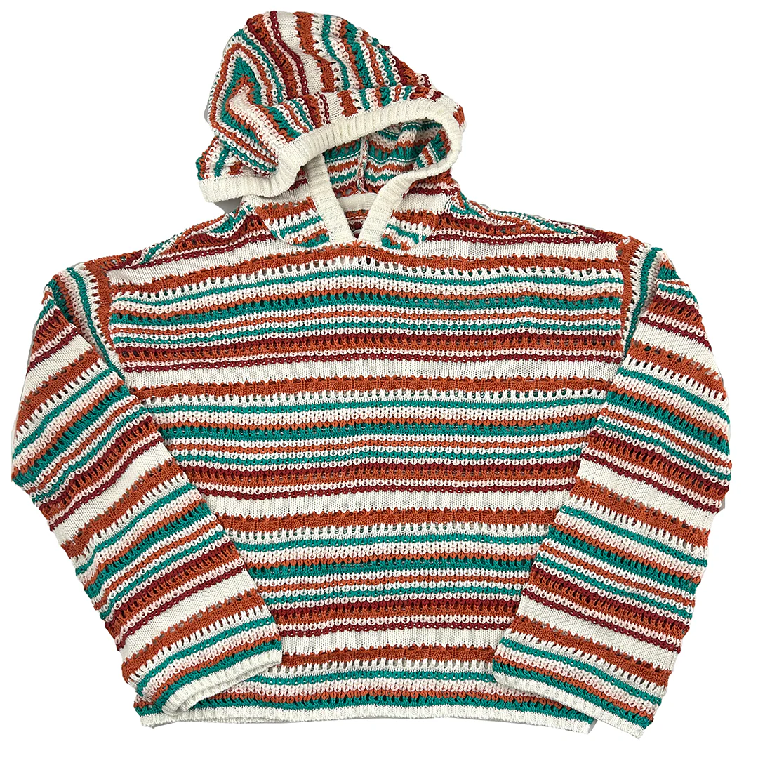 Rock & Roll Denim Women's Baja Stripe Sweater