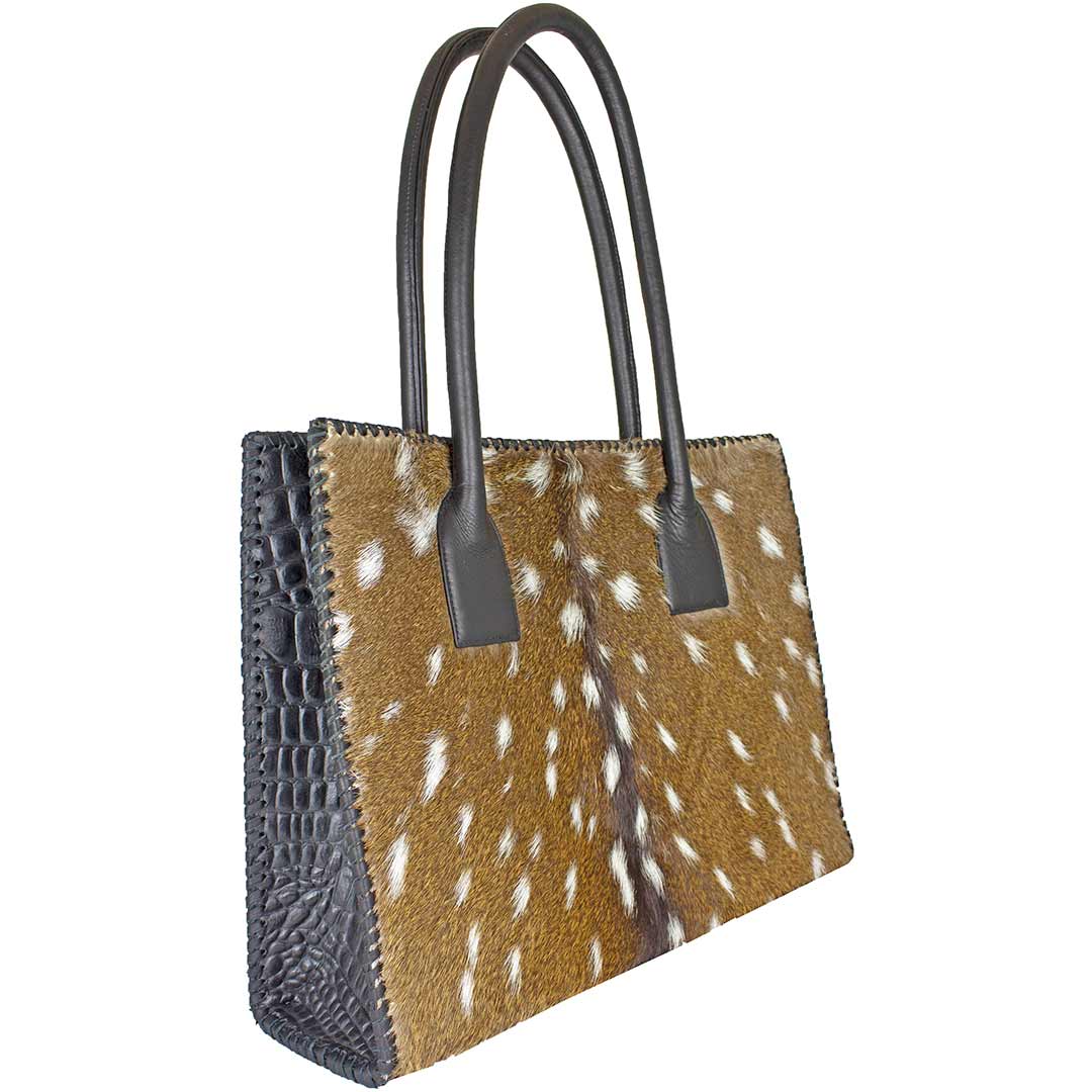 Juan Antonio Genuine Hair-On-Hide Tote Bag
