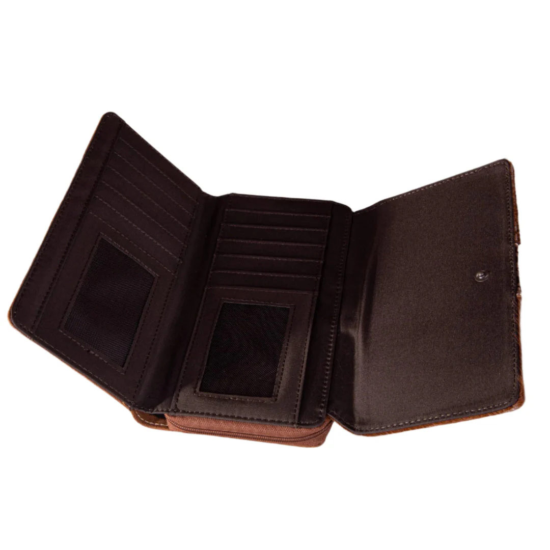 Trinity Ranch Cowhide Wallet