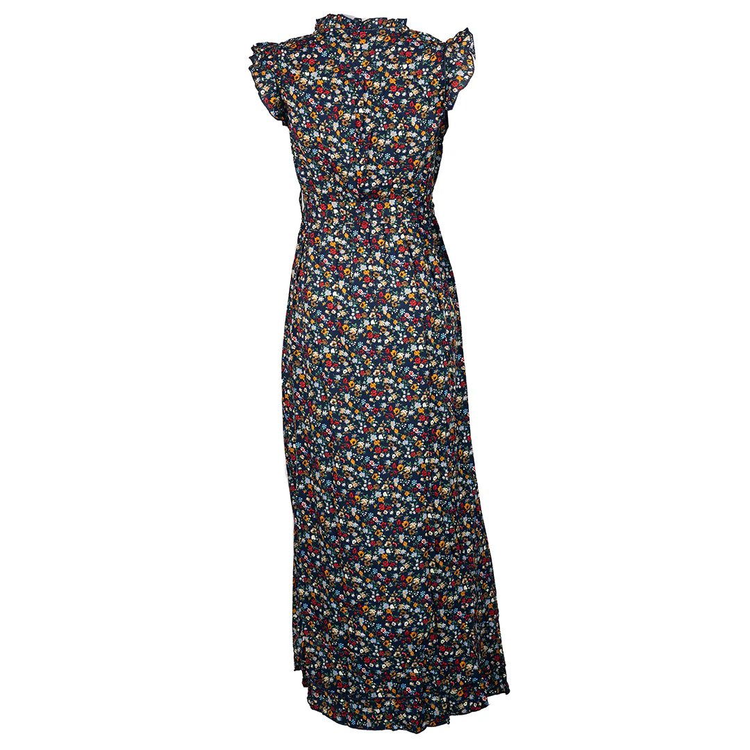 Papa Fashions Women's Print Maxi Dress