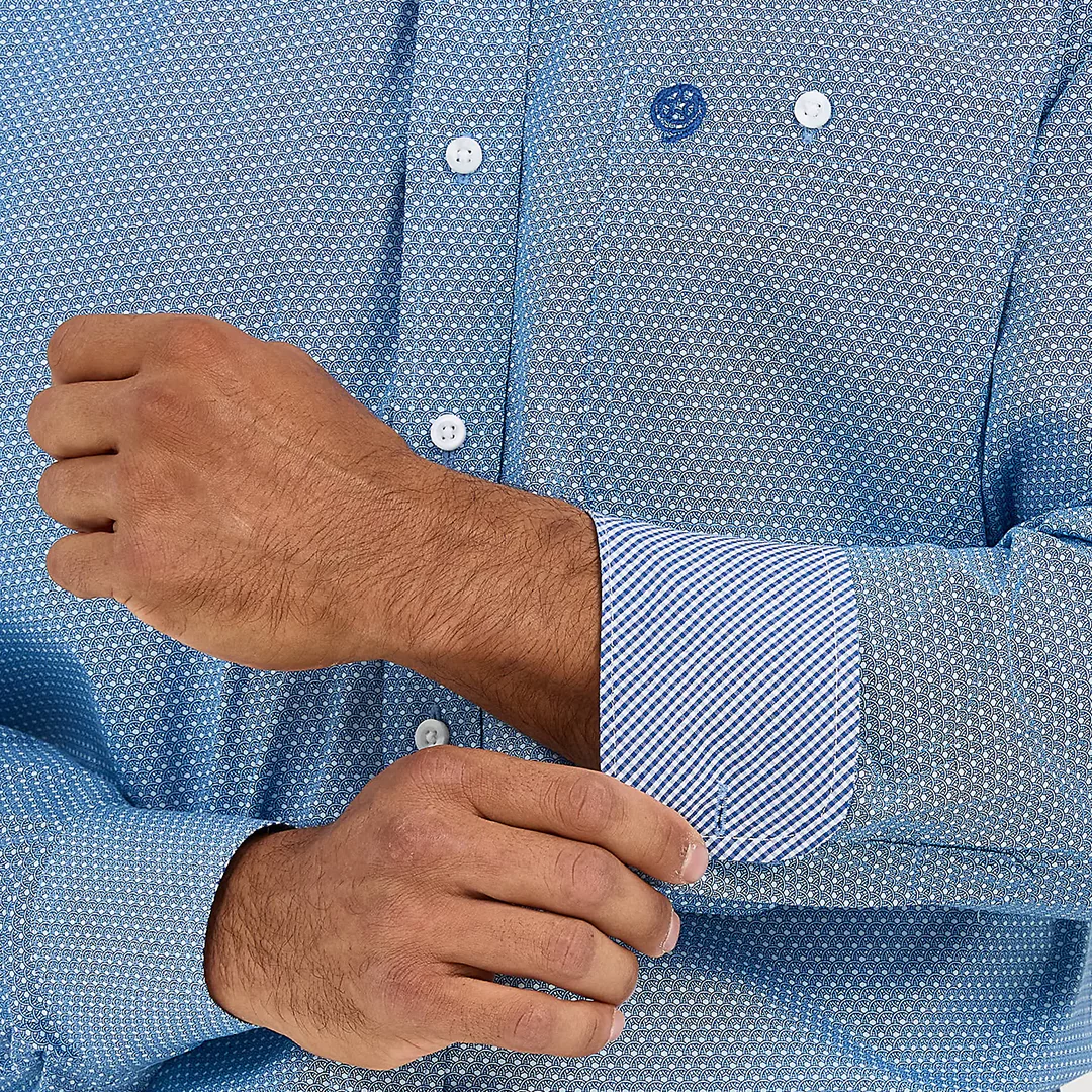 Wrangler Men's George Strait Long Sleeve Button Shirt
