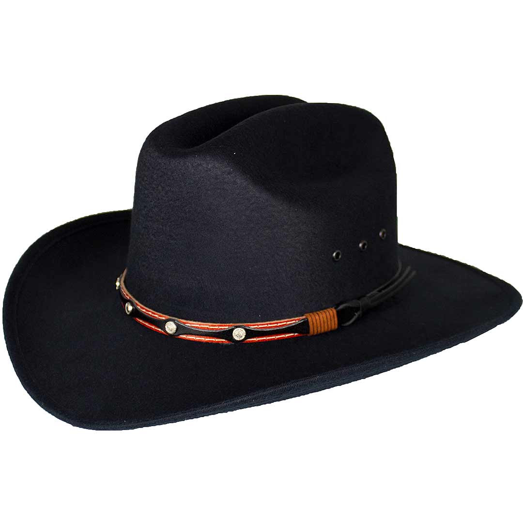 Western Express Kids' Cattleman Felt Cowboy Hat