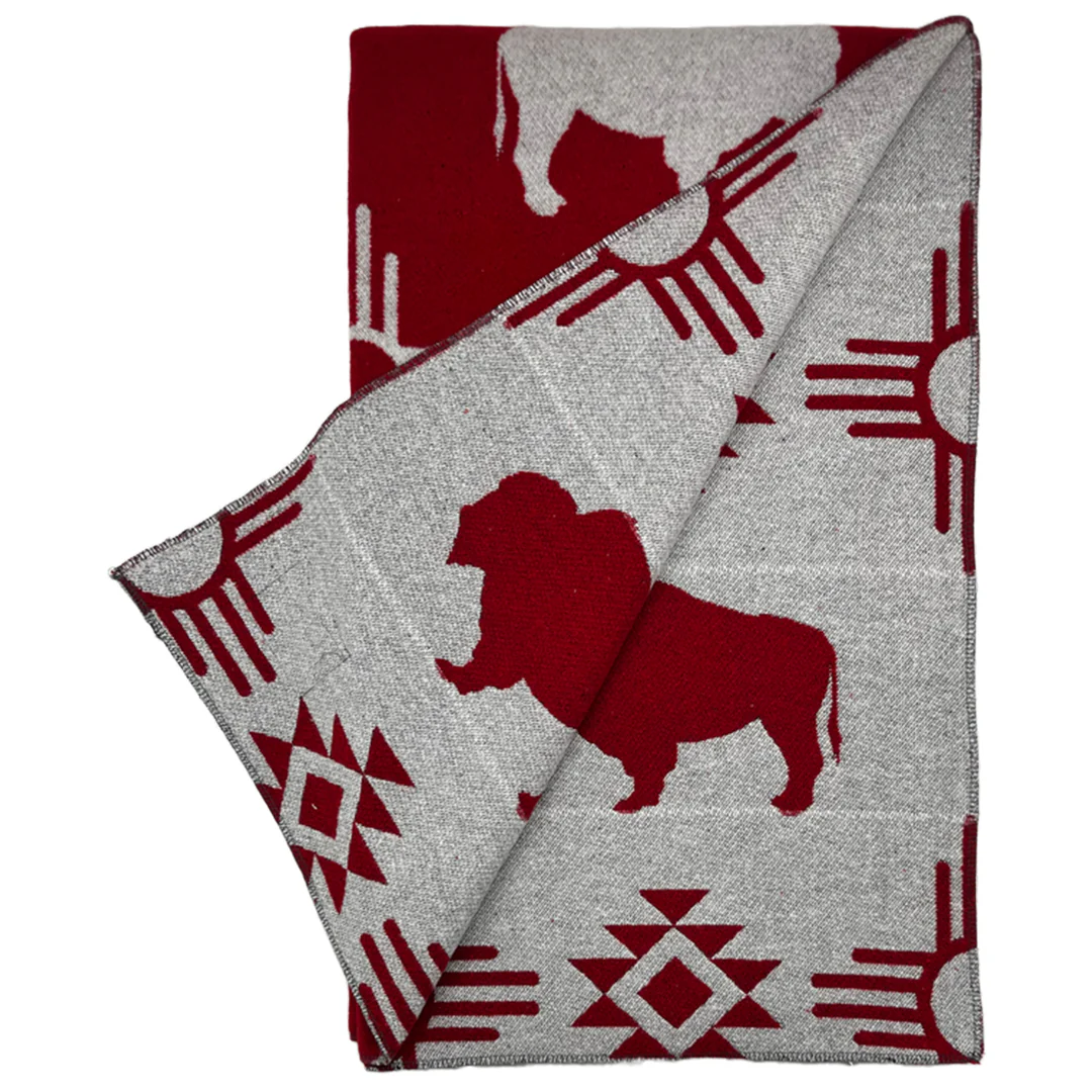 Western Varieties Buffalo Cross Premium Throw Blanket