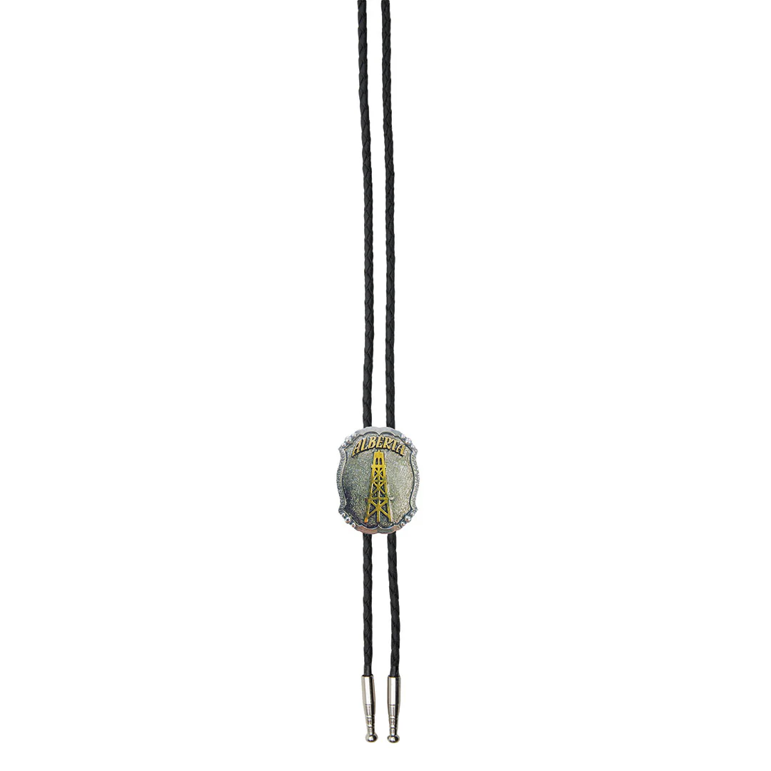 AndWest Men's Alberta Oil Derrick Bolo Tie