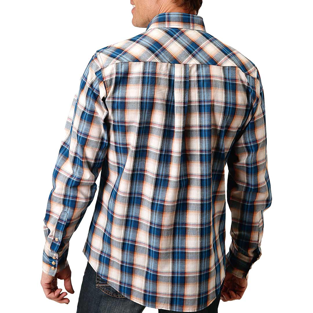 Roper Men's Plaid Snap Shirt
