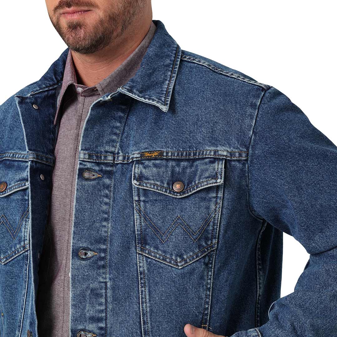 Wrangler Men's Cowboy Cut Unlined Jean Jacket